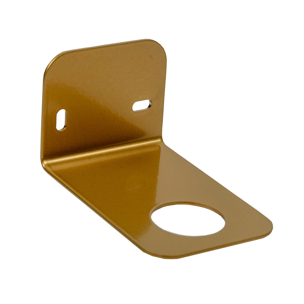 Holder t/sæbe/lotion, messinglook, enkelt