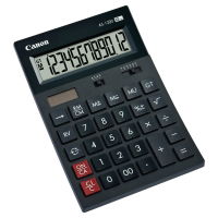 Bordregner Canon AS-1200, sort, 12 cifre